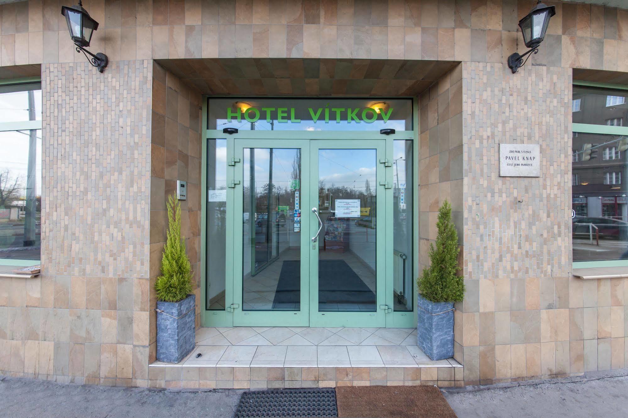 Hotel Vitkov Прага Екстериор снимка